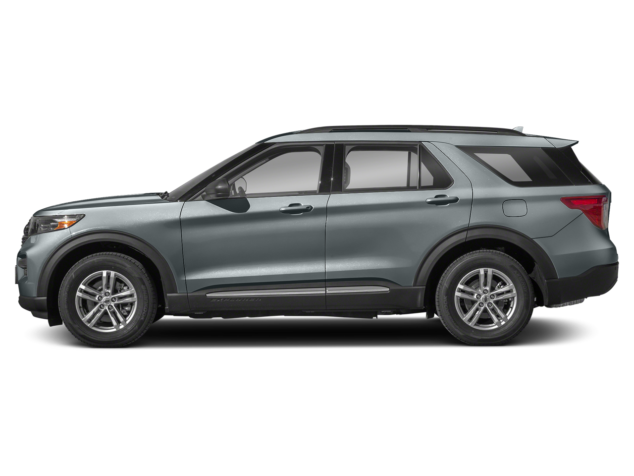 2023 Ford Explorer — rear three-quarter view