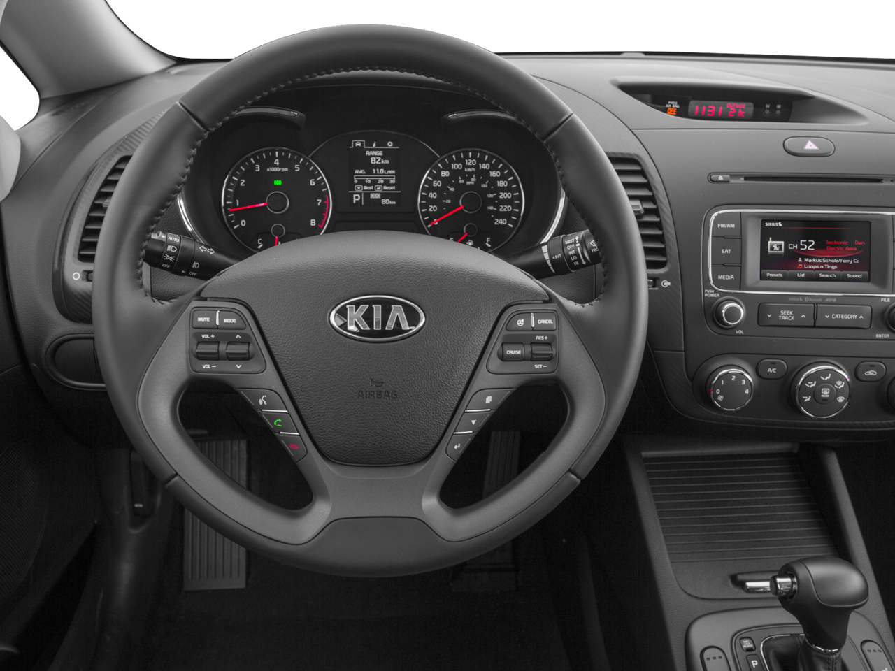 2016 Kia Forte — interior view