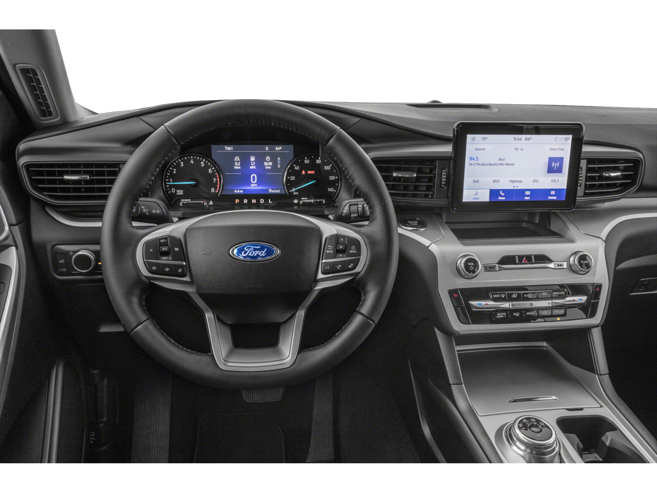 2023 Ford Explorer — interior view
