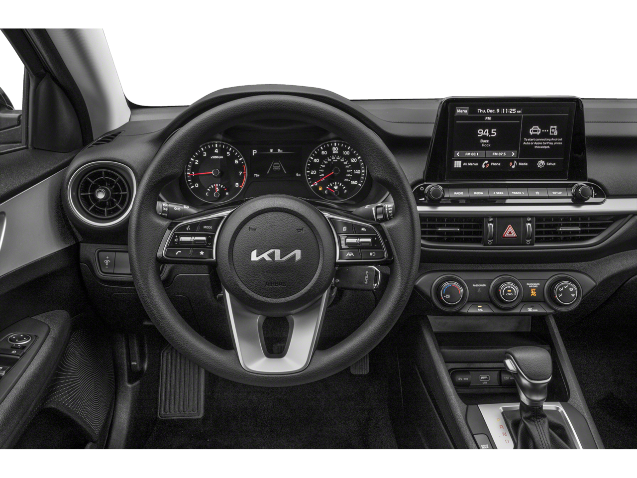 2023 Kia Forte — interior view