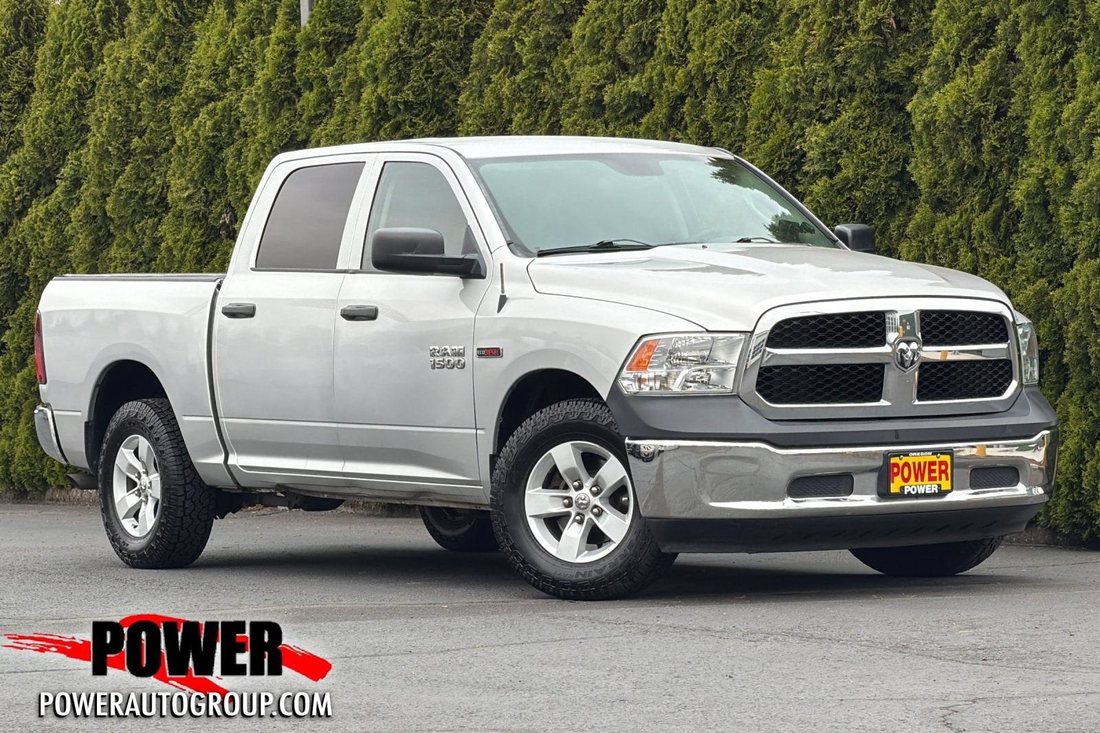 2016 RAM 1500 Tradesman in Silver — front three-quarter view