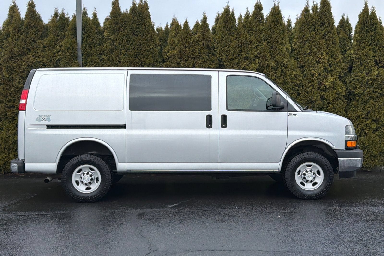 2017 Chevrolet Express Cargo 2500 — rear three-quarter view