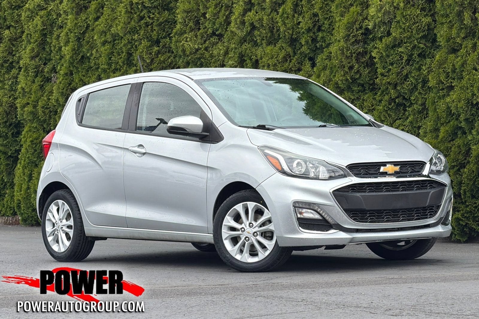 2020 Chevrolet Spark LT in (Metallic Paint.) — front three-quarter view