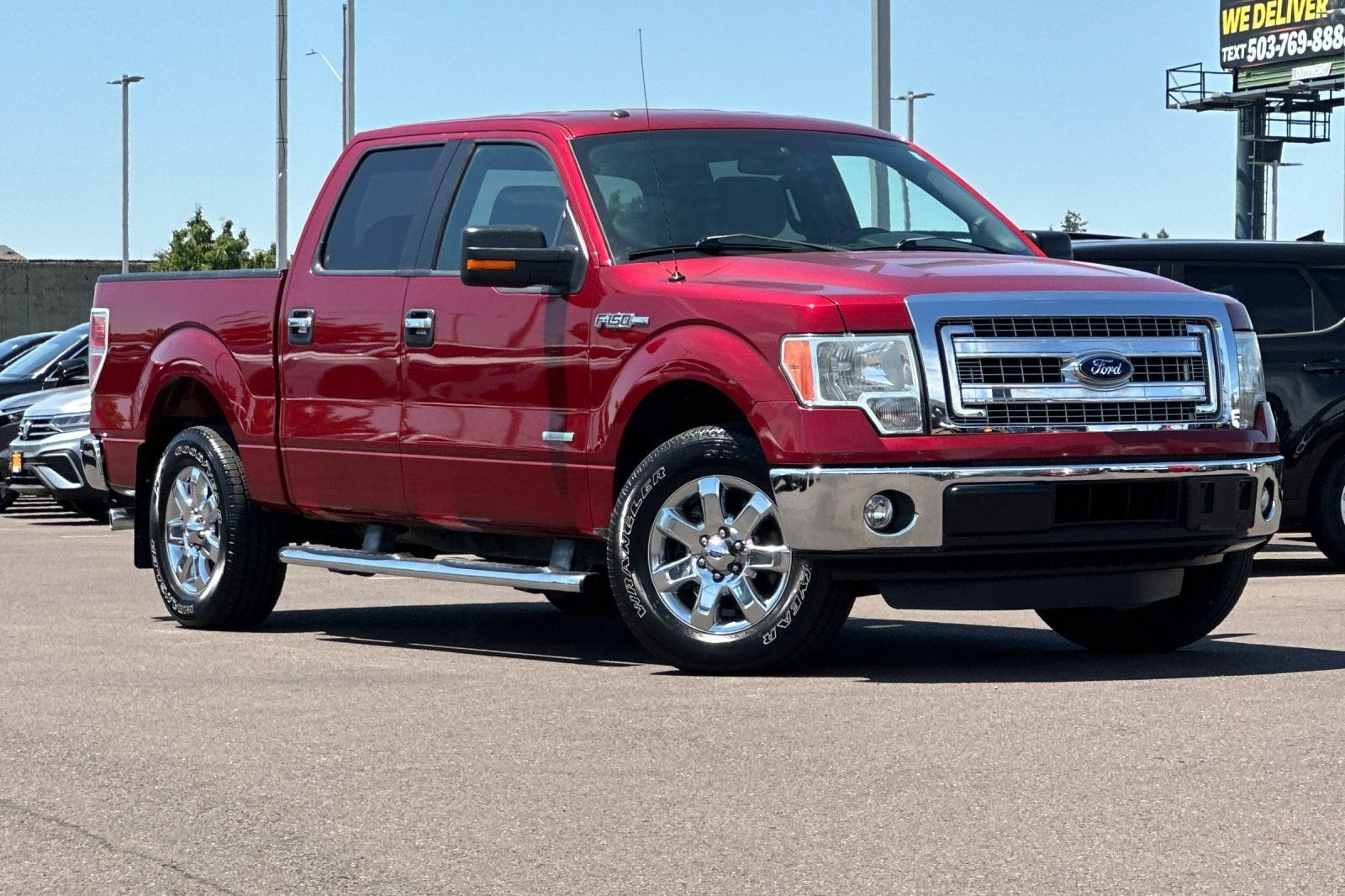 2014 Ford F-150 — side profile view