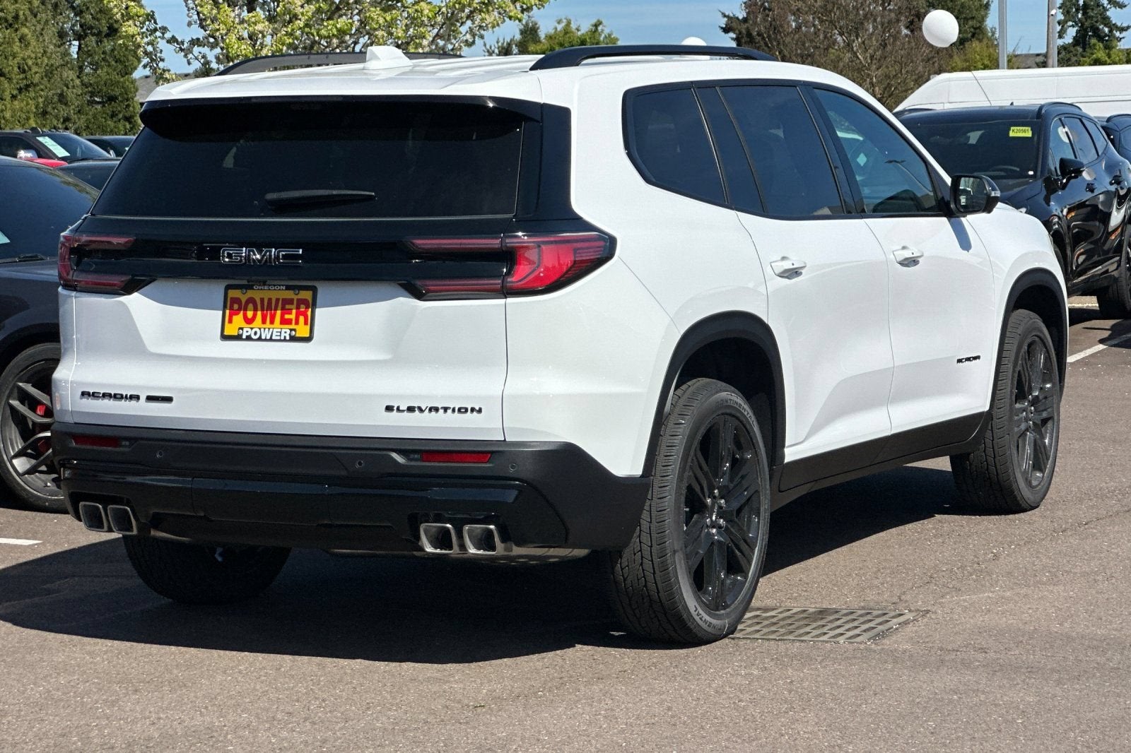 2026 GMC Acadia — interior view