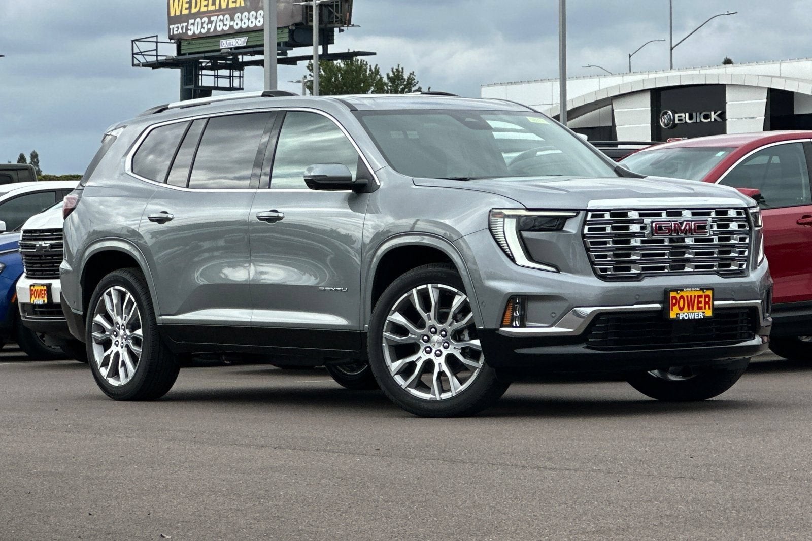 2026 GMC Acadia — side profile view