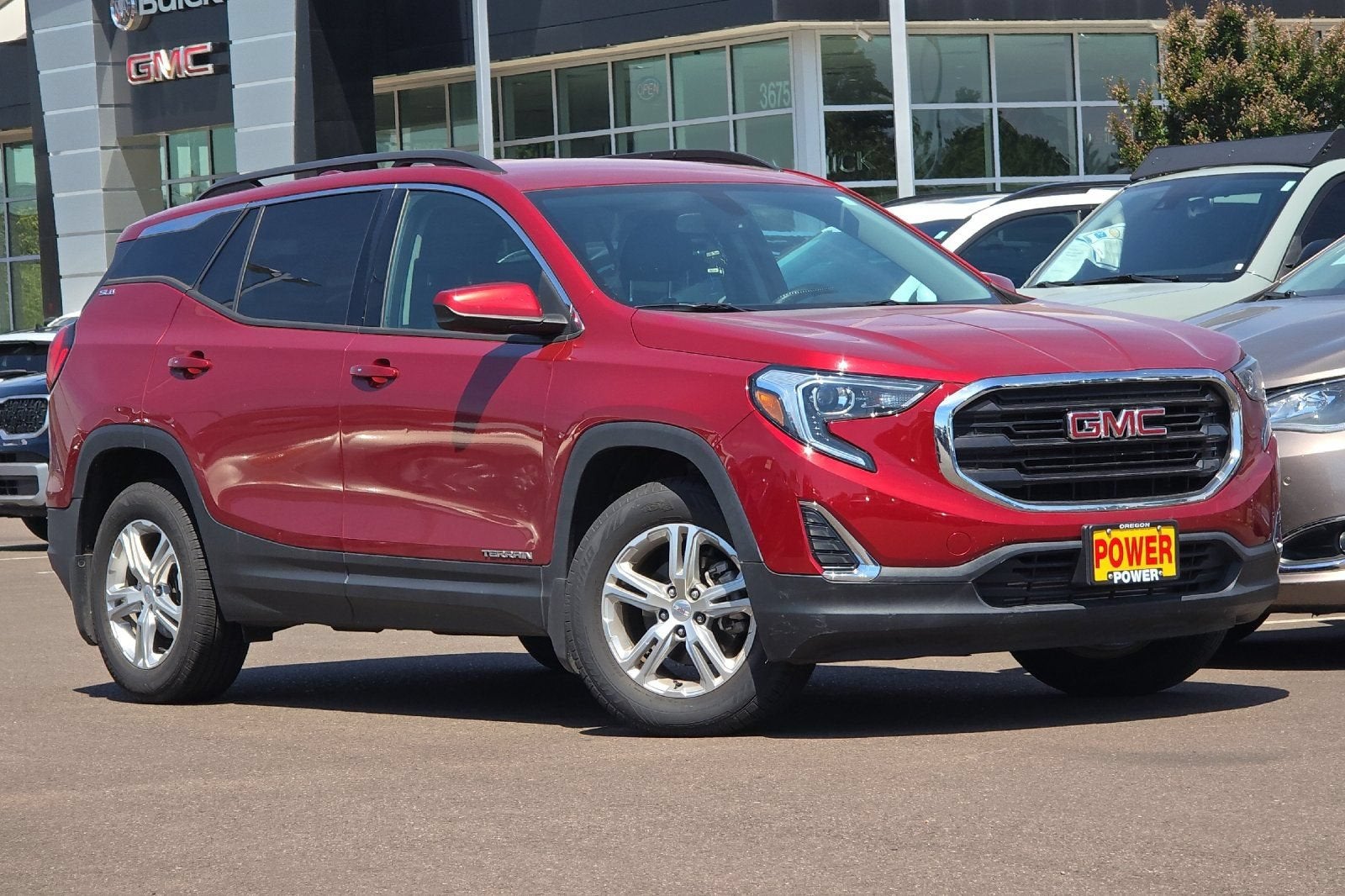 2018 GMC Terrain — side profile view