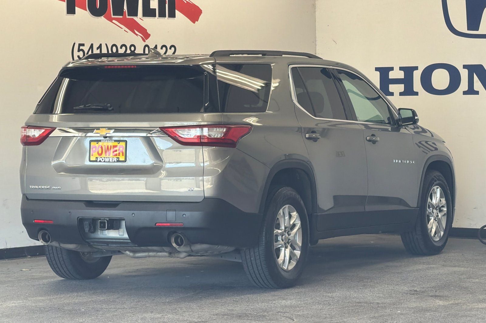 2019 Chevrolet Traverse — rear three-quarter view