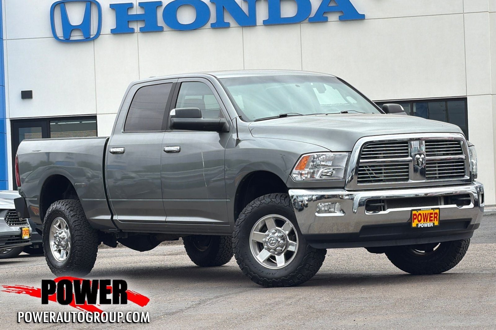 2010 RAM 2500 SLT in Mineral Gray Metallic — front three-quarter view