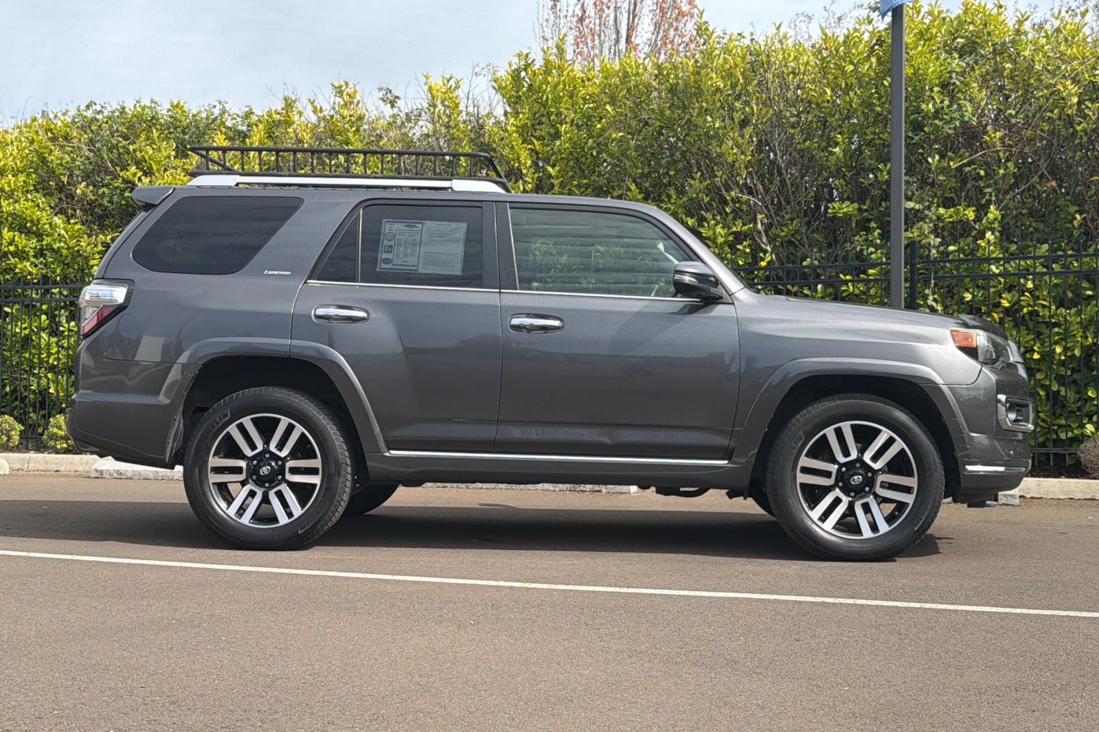 2014 Toyota 4Runner — rear three-quarter view