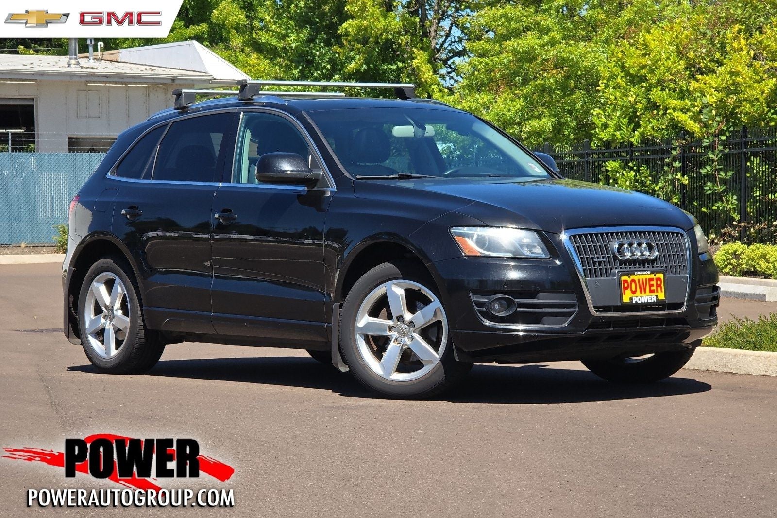 2011 Audi Q5 2.0T Premium quattro in Black — front three-quarter view