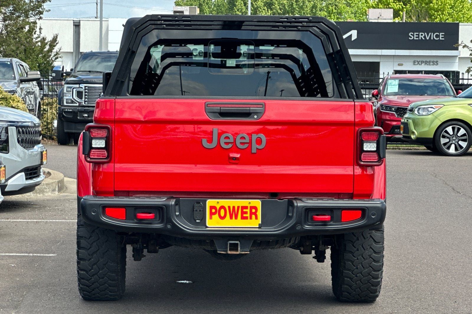 2020 Jeep Gladiator — detail view