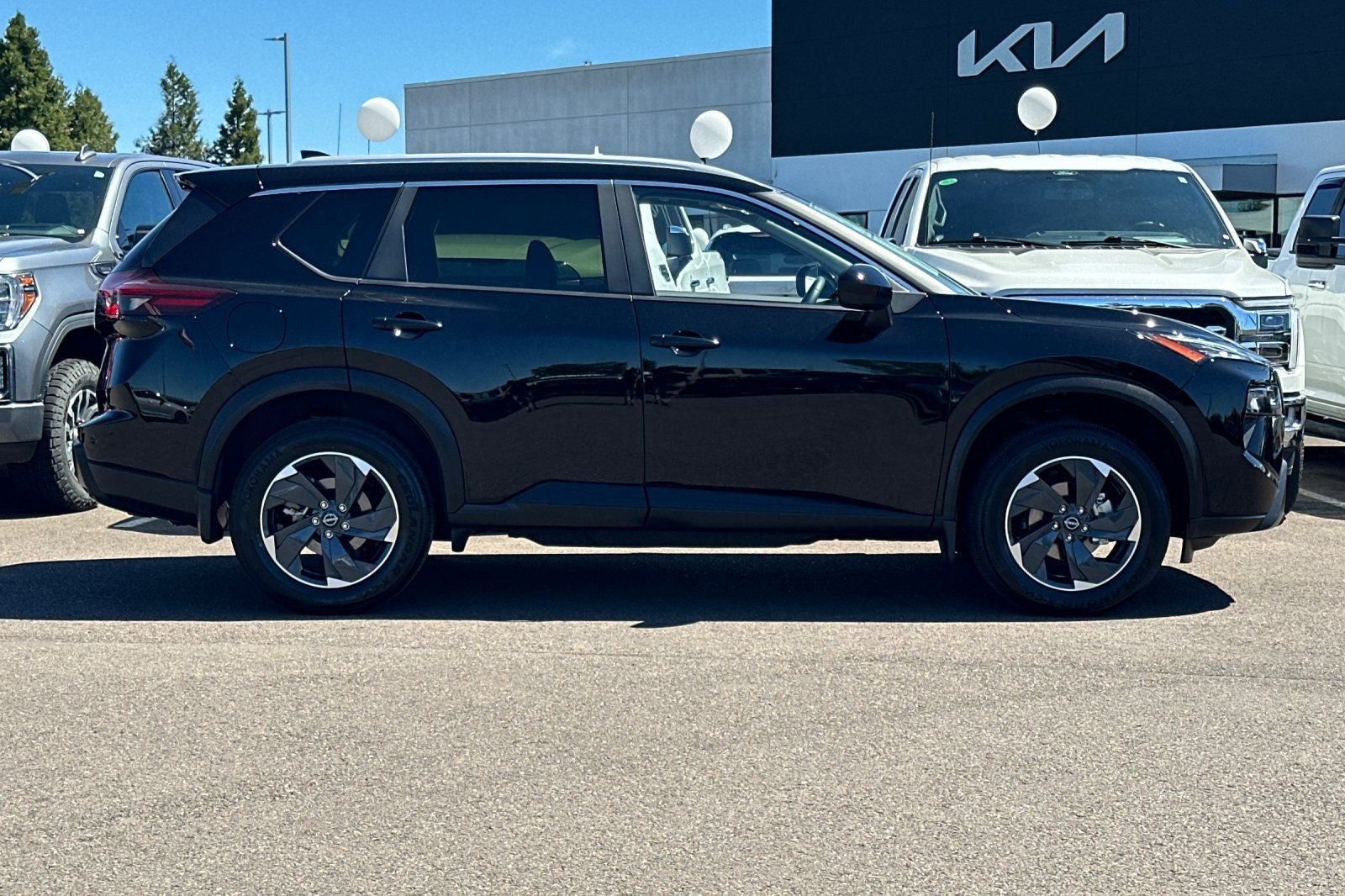 2024 Nissan Rogue — rear three-quarter view