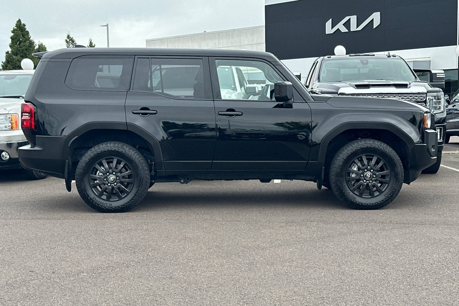 2024 Toyota Land Cruiser — rear three-quarter view
