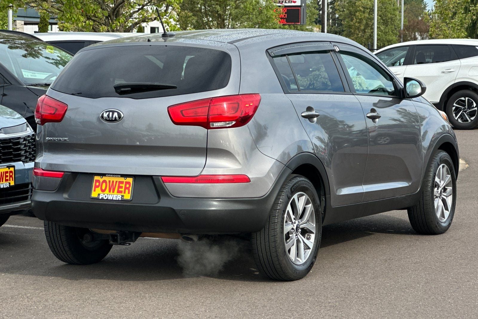 2016 Kia Sportage — interior view
